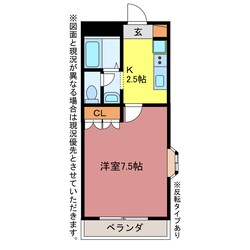 ドリームウイングＢ棟の物件間取画像